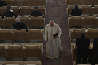 11-Inizio degli Esercizi Spirituali del Santo Padre e della Curia Romana
