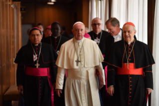 11-Apertura della XV Assemblea Generale Ordinaria del Sinodo dei Vescovi: Preghiera iniziale e Saluto del Papa