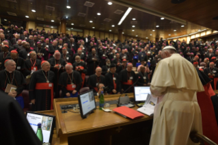13-Apertura de la XV Asamblea General Ordinaria del Sínodo de los Obispos: Oración inicial y saludo del Papa