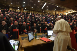 13-Abertura da XV Assembleia Geral Ordinária do Sínodo dos Bispos: Oração inicial e Saudação do Papa 