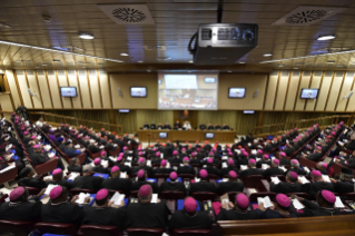 14-Apertura de la XV Asamblea General Ordinaria del Sínodo de los Obispos: Oración inicial y saludo del Papa