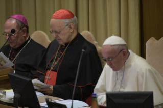 19-Apertura de la XV Asamblea General Ordinaria del Sínodo de los Obispos: Oración inicial y saludo del Papa