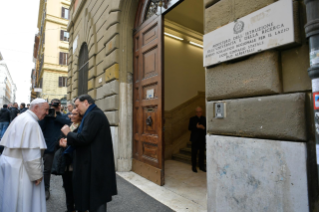13-Diálogo do Papa Francisco com os estudantes da Escola "Pilo Albertelli" de Roma