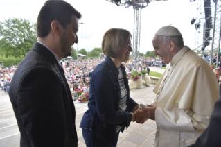 10-Visita Pastoral a Loppiano: Encontro com os membros da Comunidade do Movimento dos Focolares