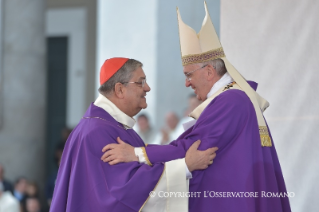 1-Visita Pastoral: Concelebra&#xe7;&#xe3;o Eucar&#xed;stica na Pra&#xe7;a do Plebiscito