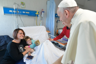 15-Visita all'Ospedale Pediatrico Bambino Gesù nella sede di Palidoro
