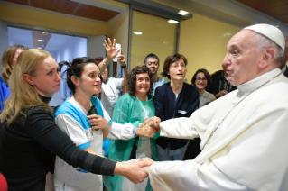 0-Visita all'Ospedale Pediatrico Bambino Gesù nella sede di Palidoro