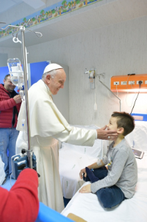16-Visita all'Ospedale Pediatrico Bambino Gesù nella sede di Palidoro