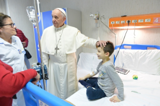 17-Visita all'Ospedale Pediatrico Bambino Gesù nella sede di Palidoro