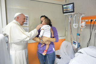 21-Visita all'Ospedale Pediatrico Bambino Gesù nella sede di Palidoro