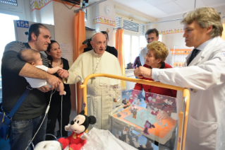 18-Visita all'Ospedale Pediatrico Bambino Gesù nella sede di Palidoro
