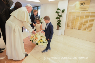 0-Visita del Santo Padre alla sede del Programma Alimentare Mondiale [PAM]