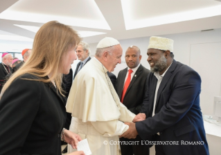 5-Besuch des Heiligen Vaters am Sitz des Welternährungsprogramms [WFP]