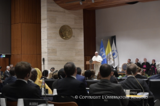 9-Visita del Santo Padre alla sede del Programma Alimentare Mondiale [PAM]