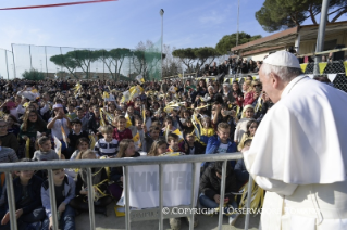 4-Visita Pastoral à Paróquia romana de Santa Madalena de Canossa 