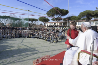 9-Pastoralbesuch in der römischen Pfarrei "Santa Maddalena di Canossa" 