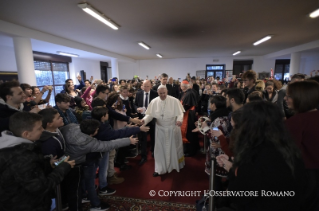 28-Visita pastorale alla parrocchia romana «Santa Maria a Setteville»