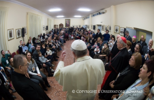 5-Visita pastoral à paróquia romana de São José no bairro Aurélio