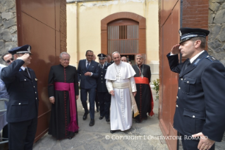 1-Pastoralbesuch: Besuch der Haftanstalt "Giuseppe Salvia" und Mittagessen mit H&#xe4;ftlingen