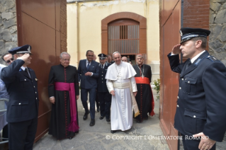 1-Visite pastorale : Visite &#xe0; la Maison d'arr&#xea;t Giuseppe Salvia et d&#xe9;jeuner avec quelques d&#xe9;tenus 