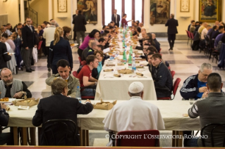 2-Pastoralbesuch: Besuch der Haftanstalt "Giuseppe Salvia" und Mittagessen mit H&#xe4;ftlingen