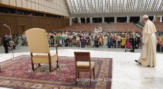 6-Udienza al pellegrinaggio di Poveri dalle Diocesi Francesi della Provincia di Lyon