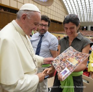 7-Udienza al pellegrinaggio di Poveri dalle Diocesi Francesi della Provincia di Lyon