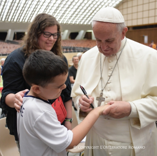 9-Udienza al pellegrinaggio di Poveri dalle Diocesi Francesi della Provincia di Lyon