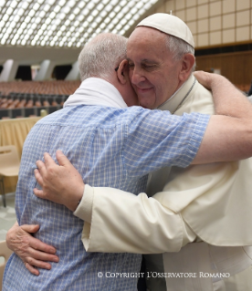 11-Udienza al pellegrinaggio di Poveri dalle Diocesi Francesi della Provincia di Lyon