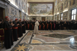 7-Audience with the “Joseph Ratzinger – Benedict XVI Vatican Foundation” for the conferral of the Ratzinger Prize 2018