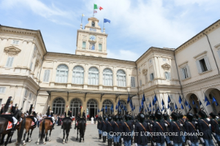 6-Visita ufficiale del Santo Padre al Presidente della Repubblica Italiana, S.E. il Signor Sergio Mattarella