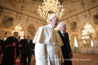 14-Visita oficial del Santo Padre al presidente de la República Italiana