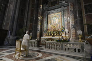 5-Preghiera del Rosario presieduta da Papa Francesco per invocare la fine della pandemia