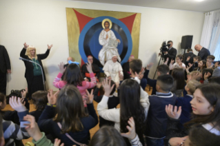 3-Pastoral visit to the Roman Parish of San Crispino da Viterbo at Labaro