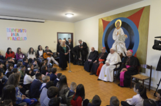 1-Visita Pastoral à paróquia romana de São Crispim de Viterbo em Labaro