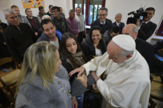 15-Visita pastoral a la parroquia romana de San Crispín de Viterbo, en Labaro