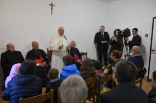 14-Visita pastoral a la parroquia romana de San Crispín de Viterbo, en Labaro