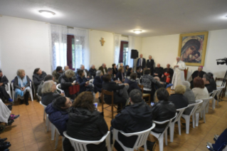 21-Visita pastoral a la parroquia romana de San Crispín de Viterbo, en Labaro