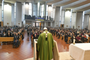 27-Pastoral visit to the Roman Parish of San Crispino da Viterbo at Labaro