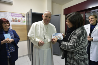 0-Pastoralbesuch in der römischen Pfarrei "San Gelasio I Papa" im Viertel Ponte Mammolo