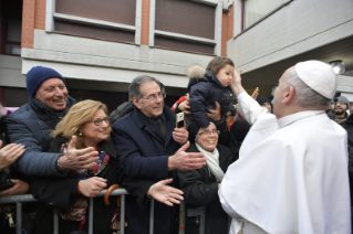 12-Visita pastoral a la parroquia romana de San Gelasio I, Papa