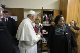 10-Pastoralbesuch in der römischen Pfarrei "San Gelasio I Papa" im Viertel Ponte Mammolo