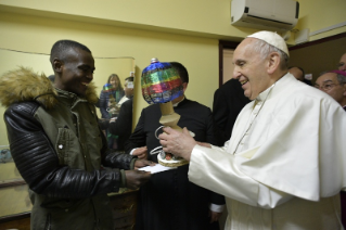 35-Pastoralbesuch in der römischen Pfarrei "San Gelasio I Papa" im Viertel Ponte Mammolo