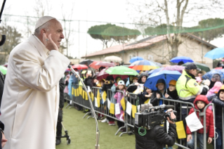 29-Visita pastoral a la parroquia romana de San Gelasio I, Papa