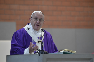 46-Pastoralbesuch in der römischen Pfarrei "San Gelasio I Papa" im Viertel Ponte Mammolo