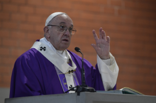 51-Pastoralbesuch in der römischen Pfarrei "San Gelasio I Papa" im Viertel Ponte Mammolo