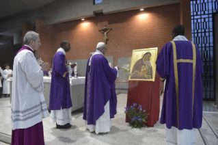 42-Pastoralbesuch in der römischen Pfarrei "San Gelasio I Papa" im Viertel Ponte Mammolo