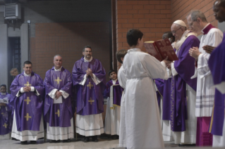 48-Pastoralbesuch in der römischen Pfarrei "San Gelasio I Papa" im Viertel Ponte Mammolo