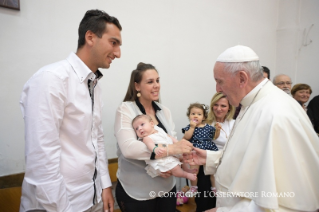 17-Visita pastoral à Paróquia romana de "São Pedro Damião"