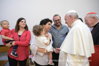 20-Pastoralbesuch in der römischen Pfarrei "San Pier Damiani"